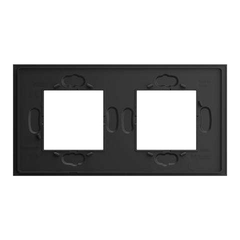 Рамка 2-местная камень Schneider Electric Unica Deco Material