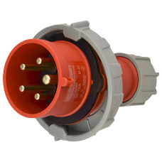 Вилка 16А IP67 переносна червона АСКО-УКРЕМ 27 COMBI, A0080010114
