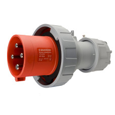 Вилка 63А IP67 переносна червона АСКО-УКРЕМ 27 COMBI, A0080010110