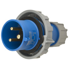 Вилка 32А IP67 переносна синя АСКО-УКРЕМ 27 COMBI, A0080010104