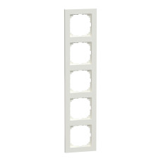 Рамка 4-місна полярно-біла/біла Schneider Electric Merten System M-Pure, MEG4050-3619