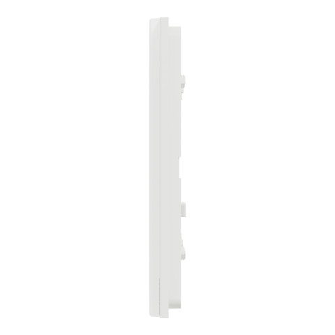 Рамка 4-местная матовая белая Schneider Electric Unica Deco Material