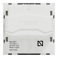 Розетка з заземленням зі шторками гвинтові клеми антрацит Schneider Electric Unica New