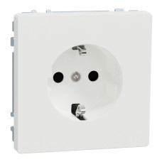 Розетка з заземленням 16А матова біла Schneider Electric Merten System Design
