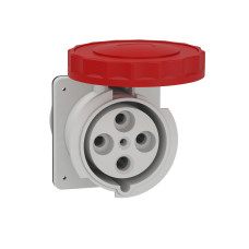 Розетка 3P+PE 125А IP67 серая Schneider Electric Mureva, 81694