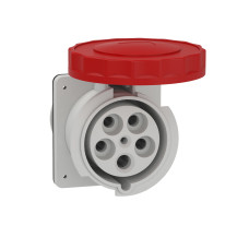Розетка 3P+N+PE 125А IP67 серая Schneider Electric Mureva, 81695