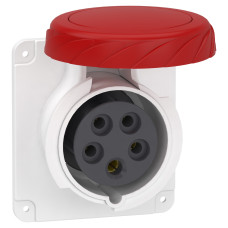 Розетка 3P+N+PE 16А 380В IP67 серая Schneider Electric Mureva, PKF16G735
