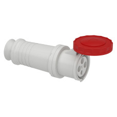 Розетка 3P+PE 125А 380В IP67 переносная серая Schneider Electric Mureva, 81494