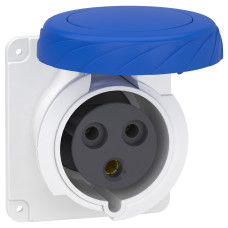 Розетка 2P+PE 32А 220В IP67 скрытая серая Schneider Electric Mureva, PKF32G723