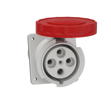 Розетка 3P+PE 63А 380В IP67 скрытая серая Schneider Electric Mureva, 81294