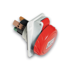 Розетка 2P+PE 16А 415В AC серая Schneider Electric Mureva, PKY16F733