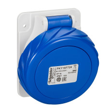 Розетка 3P+PE 16А 250В AC серая Schneider Electric Mureva, PKY16F724