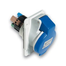 Розетка 3P+PE 32А 250В AC серая Schneider Electric Mureva, PKY32F424