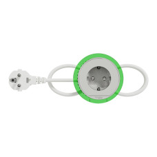 Блок для монтажа в стол 1×(2P+PE) скрытый белый Schneider Electric Unica System+