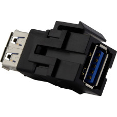 Розетка з USB 3.0 чорна Schneider Electric Merten