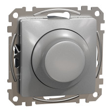 Диммер поворотный LED 3–370 Вт алюминий Schneider Electric Sedna Elements