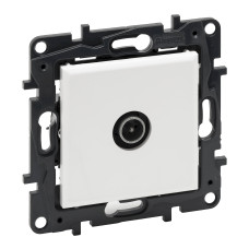 Розетка TV с символом звезды белая Legrand Niloe Step