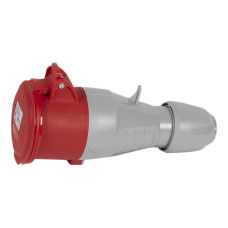 Розетка P17 3P+N+PE 32А переносная красная Legrand, 555219