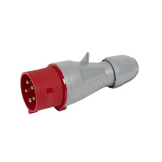 Вилка P17 3P+N+PE 32А 400В переносная красная Legrand, 555239