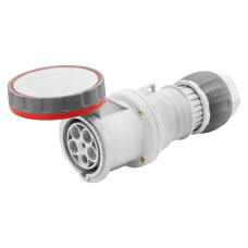 Розетка 6h 3P+N+PE 63А 400В IP67 переносная красная GEWISS, GW63053H