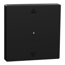 Клавиша выключателя матовая чёрная Schneider Electric Merten System M, MEG5215-0403