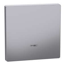 Клавиша выключателя нержавеющая сталь Schneider Electric Merten D-Life, MEG3320-6036