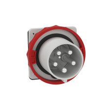 Вилка 3P+N+PE 125А 380В IP67 скрытая серая Schneider Electric Mureva, 81895