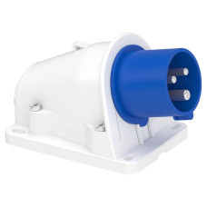 Вилка 2P+PE 16А 220В IP67 стационарная серая Schneider Electric Mureva, PKX16W423