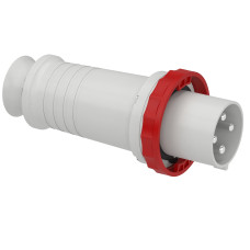 Вилка 3P+PE 125А 380В IP67 переносная серая Schneider Electric Mureva, 81394