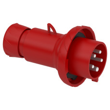 Вилка 3P+N+PE 32А 380В IP67 переносная серая Schneider Electric Mureva, PKX32M735