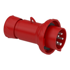 Вилка 3P+N+PE 16А 380В IP67 переносная серая Schneider Electric Mureva, PKX16M735