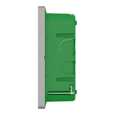 Блок 4×2 скрытый алюминий Schneider Electric Unica System+
