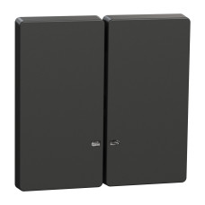 Клавиша 2-клавишного выключателя антрацит Schneider Electric Merten D-Life, MEG3420-6034
