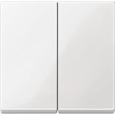 Клавиша выключателя глянцевая белая Schneider Electric Merten System M, MTN432519