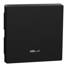 Клавиша с индикацией матовая чёрная Schneider Electric Merten System M, MEG3320-0403