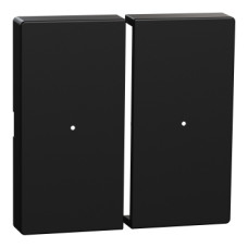 Клавиша выключателя матовая чёрная Schneider Electric Merten System M, MEG5220-0403