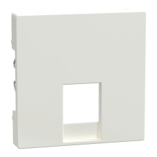 Накладка RJ-12 полярно-біла Schneider Electric Merten System M, MEG4211-0319