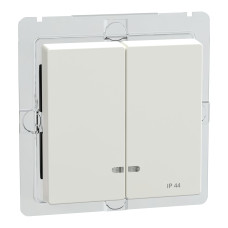Аксессуар с окошком для индикации IP44 полярно-белый Schneider Electric Merten System M