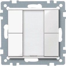 Выключатель глянцевый белый Schneider Electric KNX, MTN617219