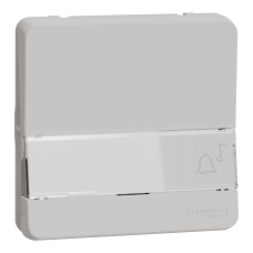 Кнопка с маркировкой 10А IP55 2-модульная скрытая белая Schneider Electric Mureva S