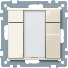 Кнопка 8-кнопочная KNX бежевая Schneider Electric Merten System M