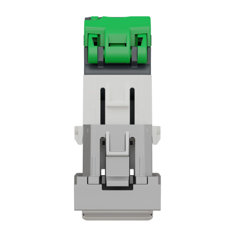Розетка компьютерная Cat.5e UTP 1-модульная скрытая алюминий Schneider Electric Unica New