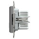 Розетка 2-местная с USB Type-A + Type-C 21 Вт скрытая антрацит Schneider Electric Asfora