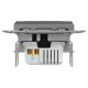 Розетка 2-местная с USB Type-A + Type-C 21 Вт скрытая антрацит Schneider Electric Asfora
