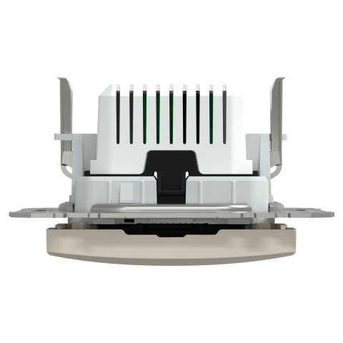 Розетка 2-местная с USB Type-A + Type-C 21 Вт бежевая Schneider Electric Sedna Design