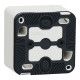 Розетка 1-местная с заземлением IP55 белая Schneider Electric Mureva S, MUR39012