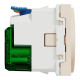 Розетка 1-местная с заземлением слоновая кость Schneider Electric Unica New, NU301744