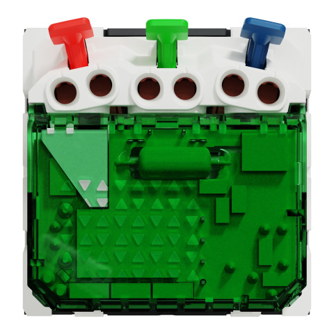 Розетка 1-местная с заземлением со шторками с USB антрацит Schneider Electric Unica New