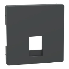 Лицевая панель розетки RJ-11 RJ-12 антрацит Schneider Electric Merten D-Life, MTN4215-6034