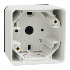 Монтажная коробка 1-местная IP55 накладная белая Schneider Electric Mureva S
